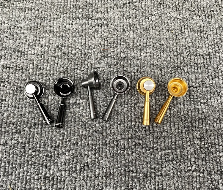 Carcasa para auriculares de 15,4 mm de metal 2 pares