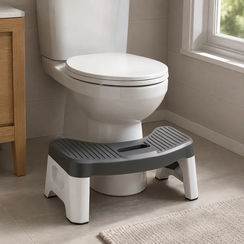 Adjustable Toilet Squat Stool for Comfortable Support, Ideal for Kids, Adults, and Pregnant Women