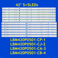 LED Strip for LC-42LB150U LC-42LD265E LC-42LD265RU LC-42LD266K TPT420H2-HVN06 EVERLIGHT LBM420P0501-CJ-1 LBM420P0501-CP-1(HF)(0)