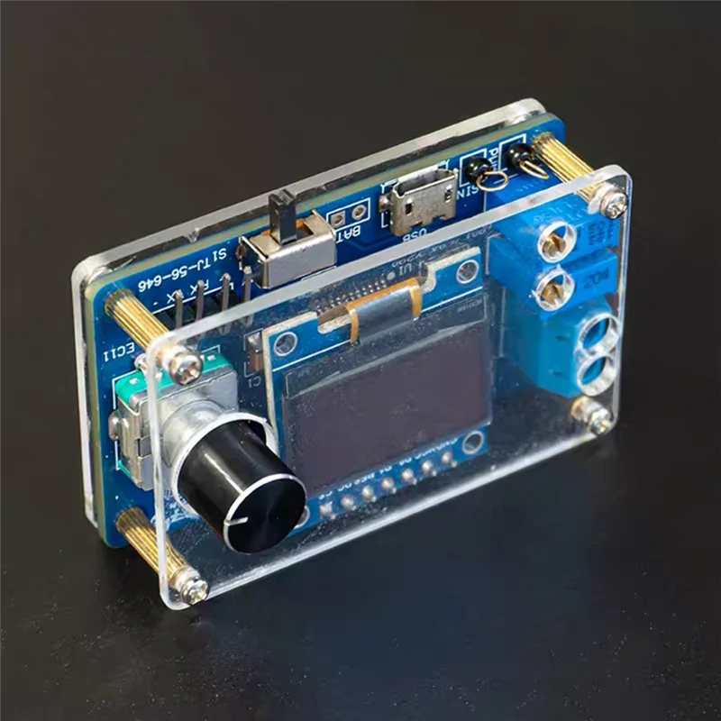 ABBK-Digital DIY Oszilloskop Kit Mini DOS LCD Display Oszilloskop Kit Elektronische Komponente Löten Praxis Lose Teile