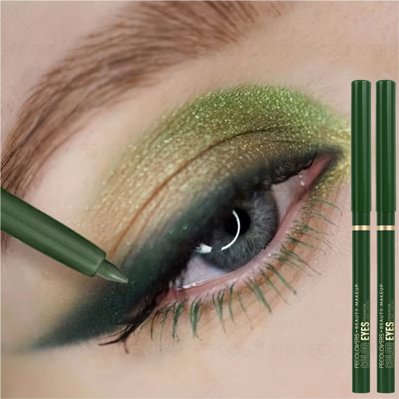 1 x Eyeliner-Gelstift – langlebig, wasserfest, wischfest, weiche Textur, Festival-Make-up