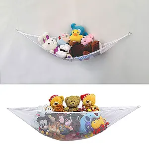 Grande brinquedo Hammock Mesh para crianças, teddy bear net, toalhas de pelúcia, armazenamento macio, berçário, organizador de crianças 10 principais vendas boneca reborn 120cm - №6