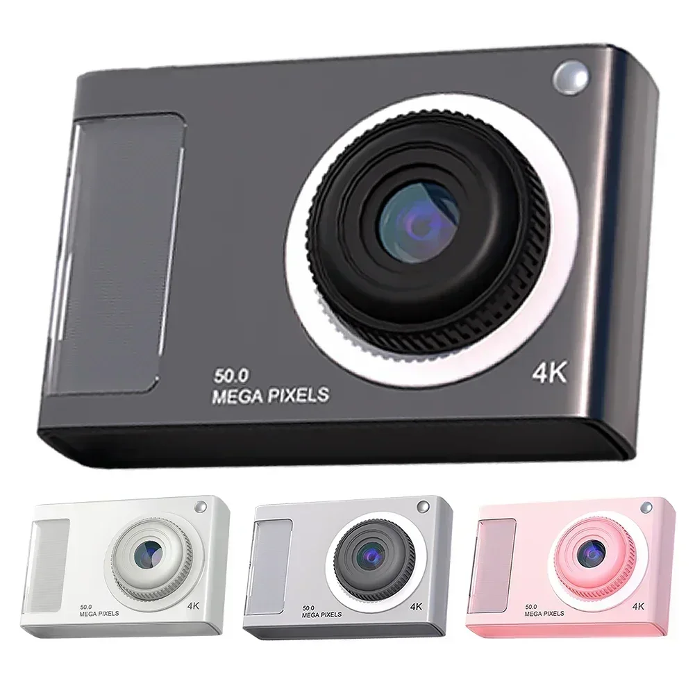 Card for Boys Girls Children Compact Small Camera HD Shake Support 32GB 1080P 48MP Dual Lens Digital Point and Shoot Camera Anti