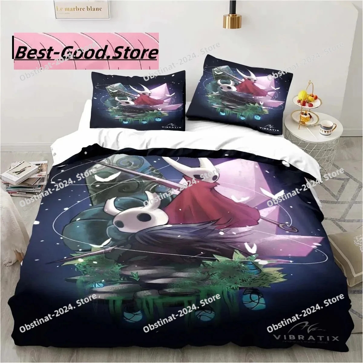 3D Print Game Hollow Knight, модный пододеяльник с принтом