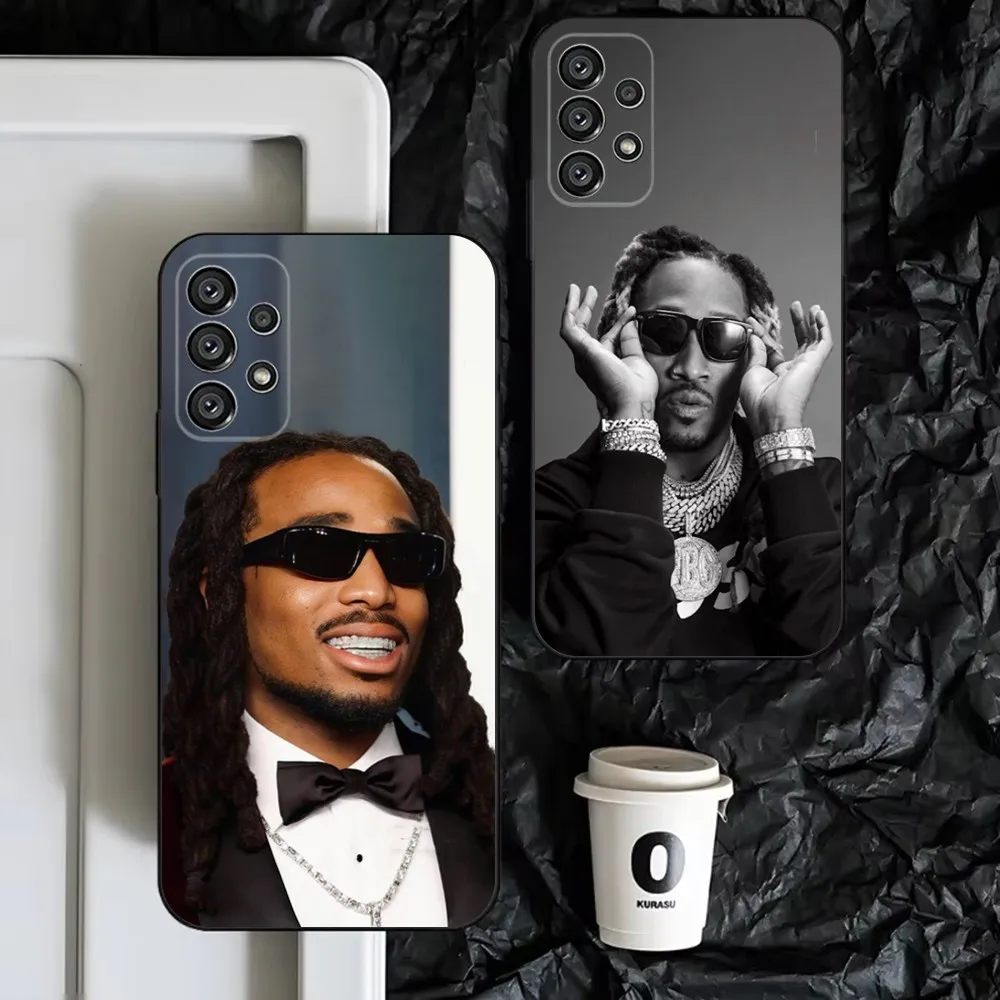 migos takeoff Phone Case For Samsung S25,S24,S23,S22,S21,S20,S10,Ultra,Plus,Lite,FE,Soft Silicone Black Cover