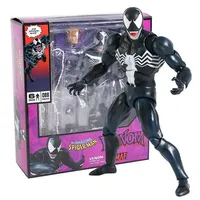Mafex 088 Spider-Man Venom Comic Ver. Re-Release Action Figure Anime The Amazing Spiderman Collectible Toys Gifts