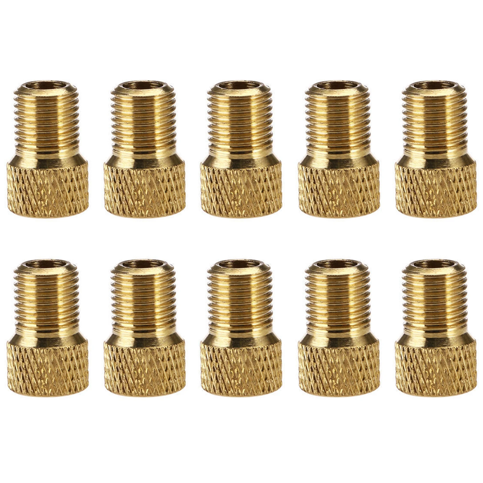 

10pcs Bicycle Valve Adapter Air Nozzle Adapter Air Compressor Accessories Bicycle Tyre Wheel Valve Part Cycling Tool