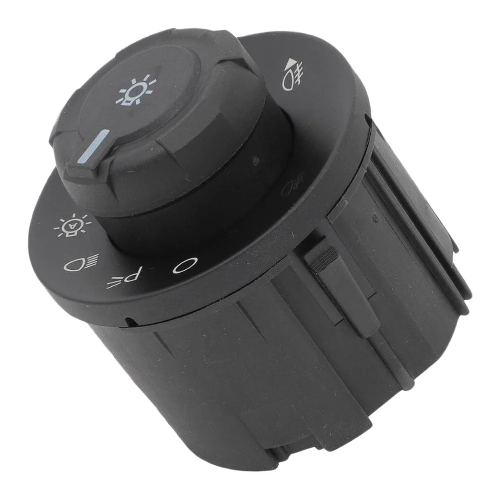

Black Fog Light Control Switch Compatible Parts Direct Fit Easy Installation Plastic Construction Practical Use