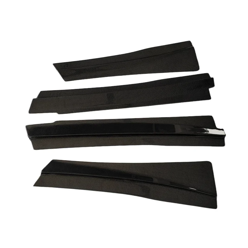 High Quality Genuine Carbon Fiber Side Skirts for McLaren MP4 12C 650S OEM Style Body Extensions Bumper Upgrade