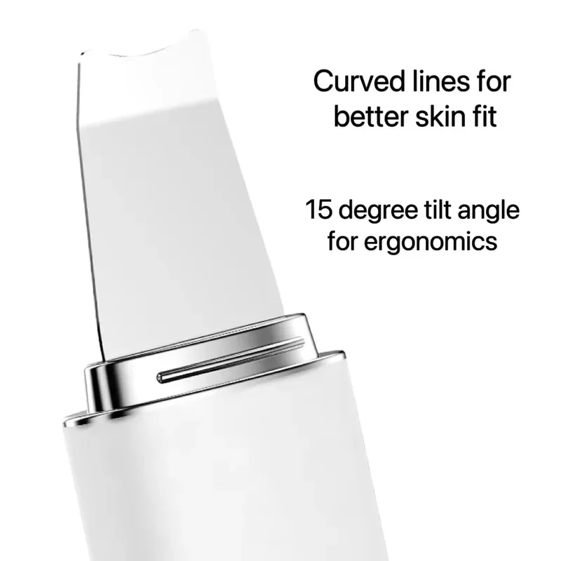 OEM Ultrasonic Facial Scrubber Spatula for Deep Cleansing Blackhead & Care Device