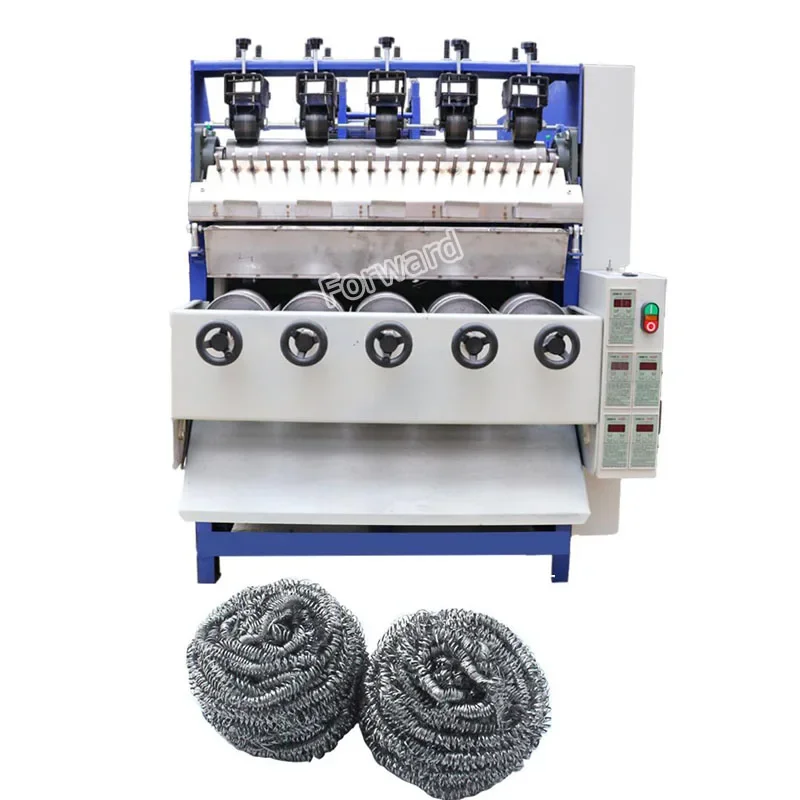 Cheap price Electric Steel Scourer kitchen scourer pad steel scourer making machine