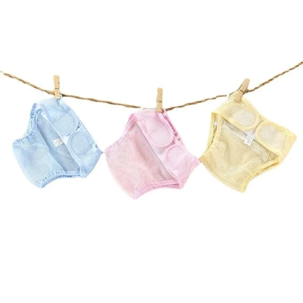 Mesh Diaper Breathable Washable Cloth Nappies Cotton Reusable Newborn Training Pants Toddler Stuff