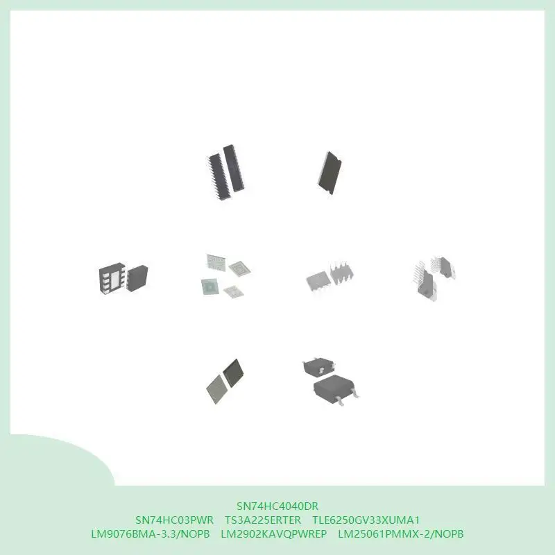 SN74HC4040DR SN74HC03PWR TS3A225ERTER TLE6250GV33XUMA1 LM9076BMA-3.3/NOPB LM2902KAVQPWREP LM25061PMMX-2/NOPB