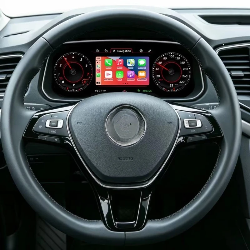 New OEM LCD Digital Instrument Cluster Dashboard Water/Oil Temperature High Resolution Plug Play Real-Time Monitoring