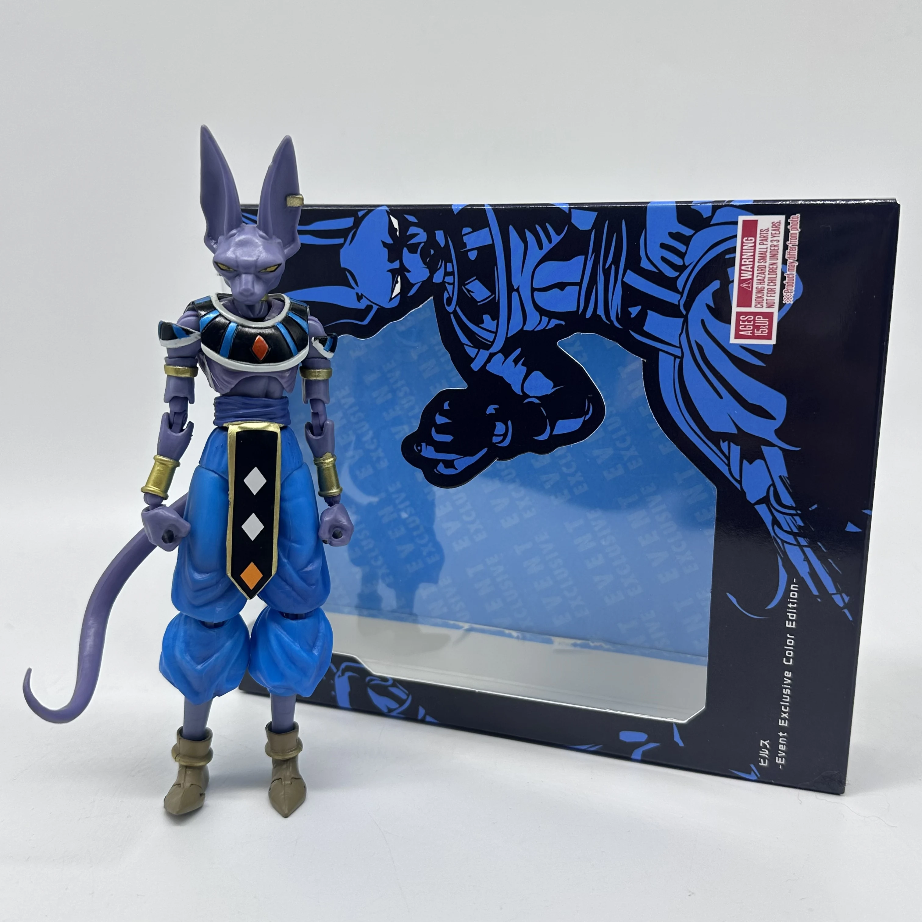 

Фигурка Драгон Болл Супер Бируса, коллекционная статуэтка аниме-персонажа Бога Разрушения для настольного декора