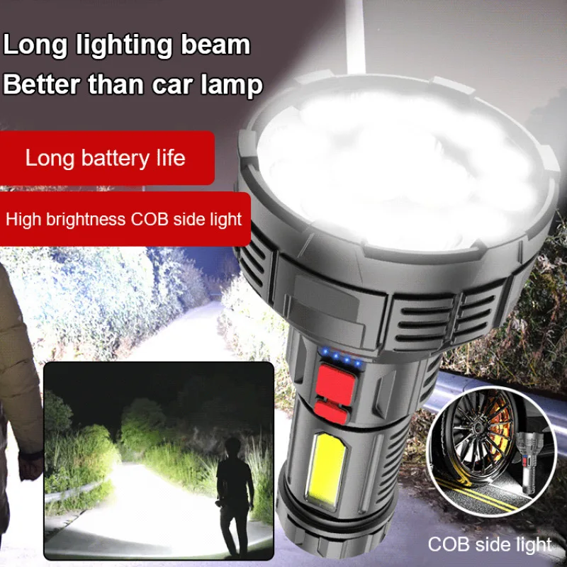 Rechargeable Xenon Lamp Flashlight for Durable and Portable Lighting