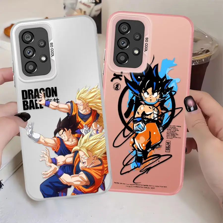لعبة دراغون بول الكرتون جوكو لينة غطاء حقيبة لهاتف سامسونج جالاكسي A12 A23 A13 A25 A22 A14 A32 A24 A15 A16 A34 #1