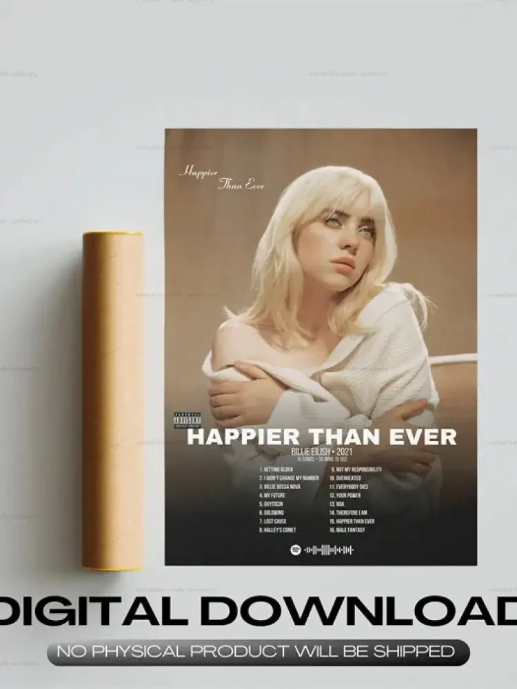 غلاف ألبوم موسيقى الراب ملصق ، مغني الراب الجمالي ، الهيب هوب ، الروك ، قماش ، جدار الفن ، مثالية لديكور الغرفة #2