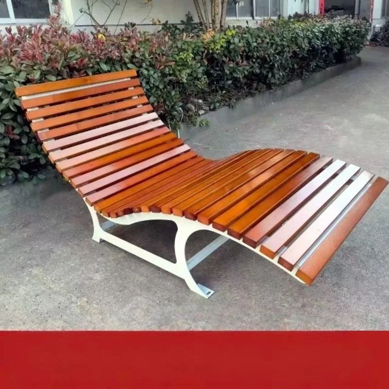 

Park Community Public Recliner Bench Garden Modeling Chair