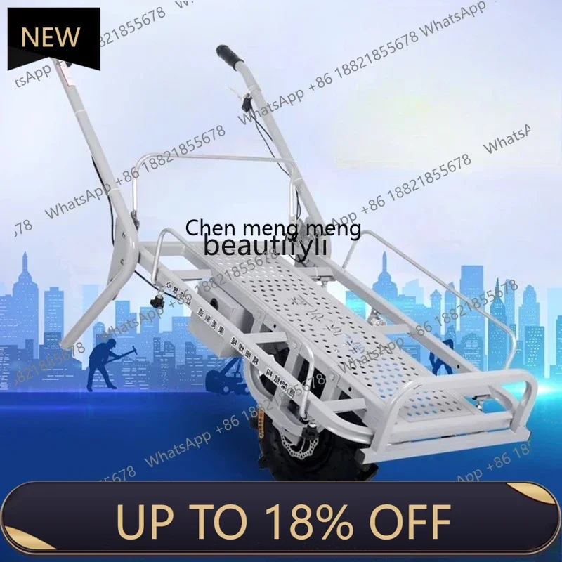 

Z189 AA Unicycle agricultural climbing hand push chicken bus mountain climbing orchard oil transport trolley