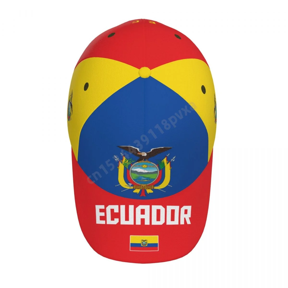 Unisex Ecuador Flag Cool Ecuadorian Adult Baseball Cap Patriotic Hat for Baseball Soccer Fans Men Women