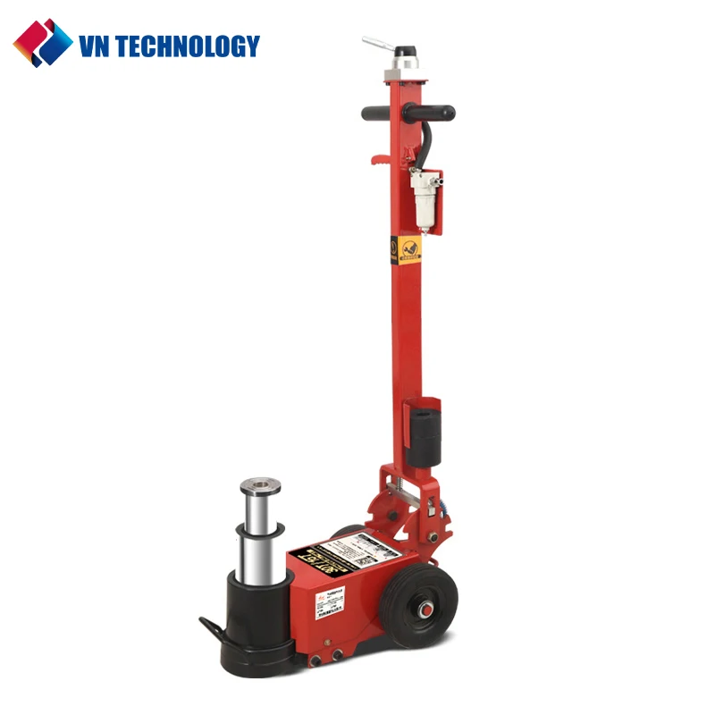 30T 50T 80T Horizontal pneumatic jack Auto repair tool,Hydraulic Thousand Gold Top Double Sectionlever Overpressure protection