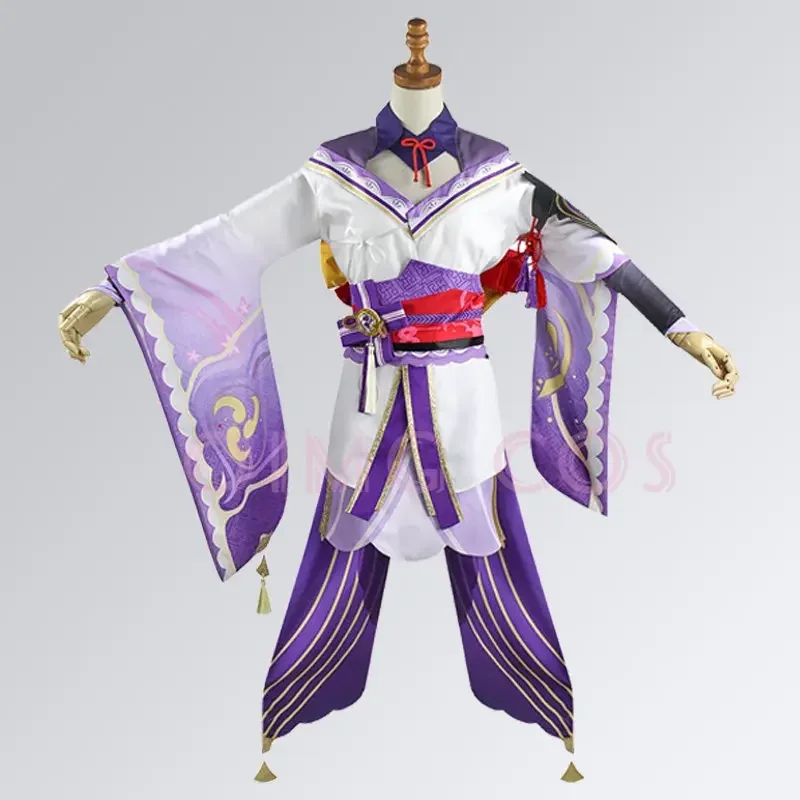 Genshin Impact Raiden Shogun Costume Cosplay Carnevale per adulti Uniforme Anime Costumi di Halloween Masquerade Gioco per donne Beelzebul