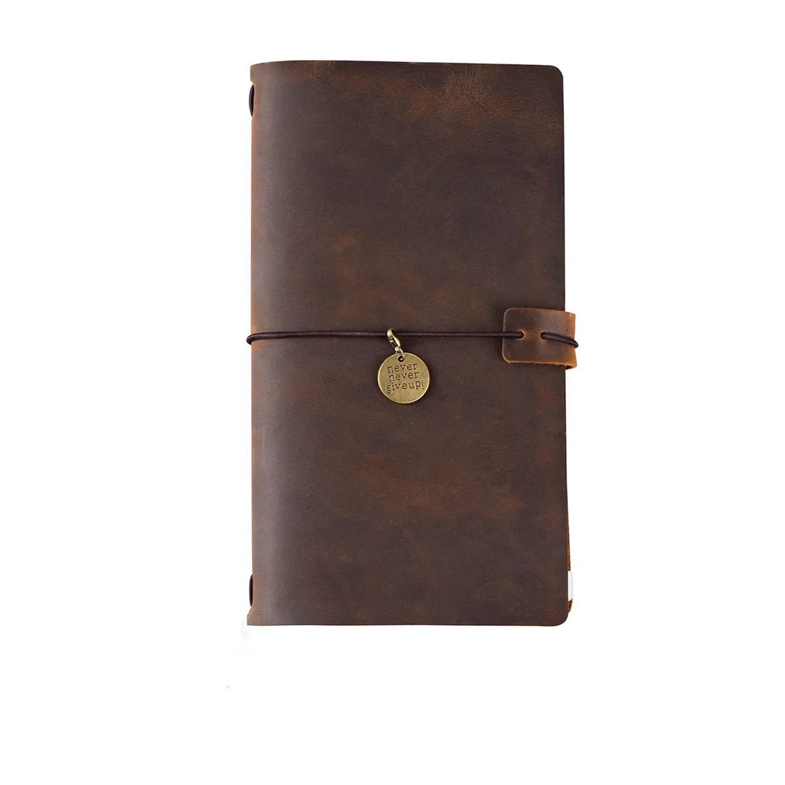 

Genuine Leather Notebook Handmade Vintage Cowhide Diary Portable Size TN Travel Notebook Cover Journal Sketchbook Plann