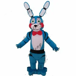 Blue Bear Fnaf Toy Blue Bunny Mascot Costumes for Adults Christmas Halloween Outfit Mascot Costume Fancy Halloween Party