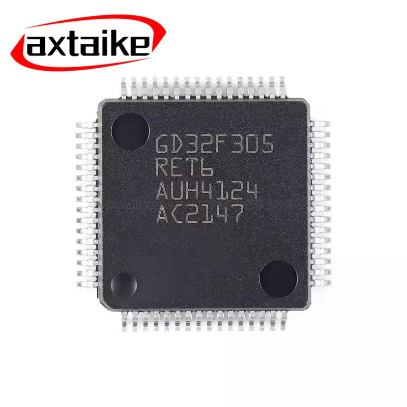 

New Original GD32F305 GD32F305RET6 LQFP-64 32 Bit Microcontroller Chip MCU IC Controller Brand New Authentic