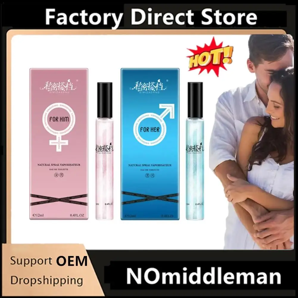 1PC Portable Intimate Partner Sex Perfume Pheromone Perfume Stimulates Flirtation Perfume Womens Natural Soft Portable