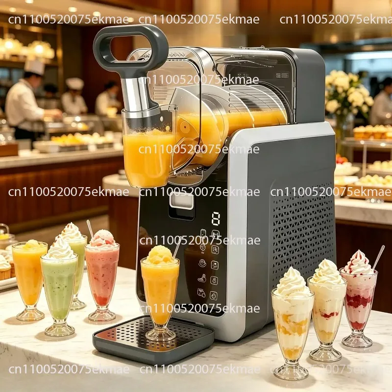 Snow Melter Ice Cream Machine Small Household Commercial Cold Drink Slush Machine