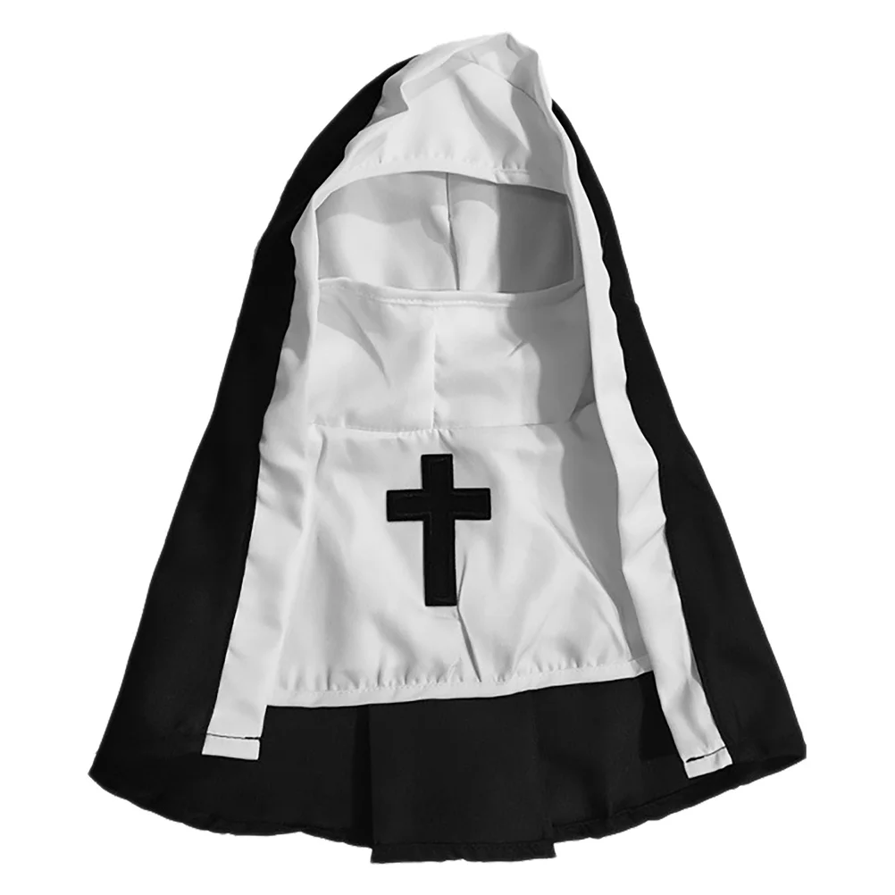 

Pet Costume for Small Medium Dogs Cats Funny Nun Outfit Holiday Halloween Party Cosplay Dress Cute Comfortable Festival Wear