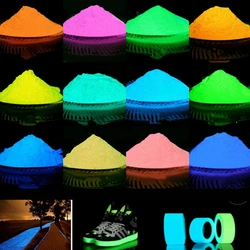 1kg Color Bright Luminous Powder Resin Drop Glue Luminescent Powder DIY Nail Sign Crafts Production of Fluorescent Paint