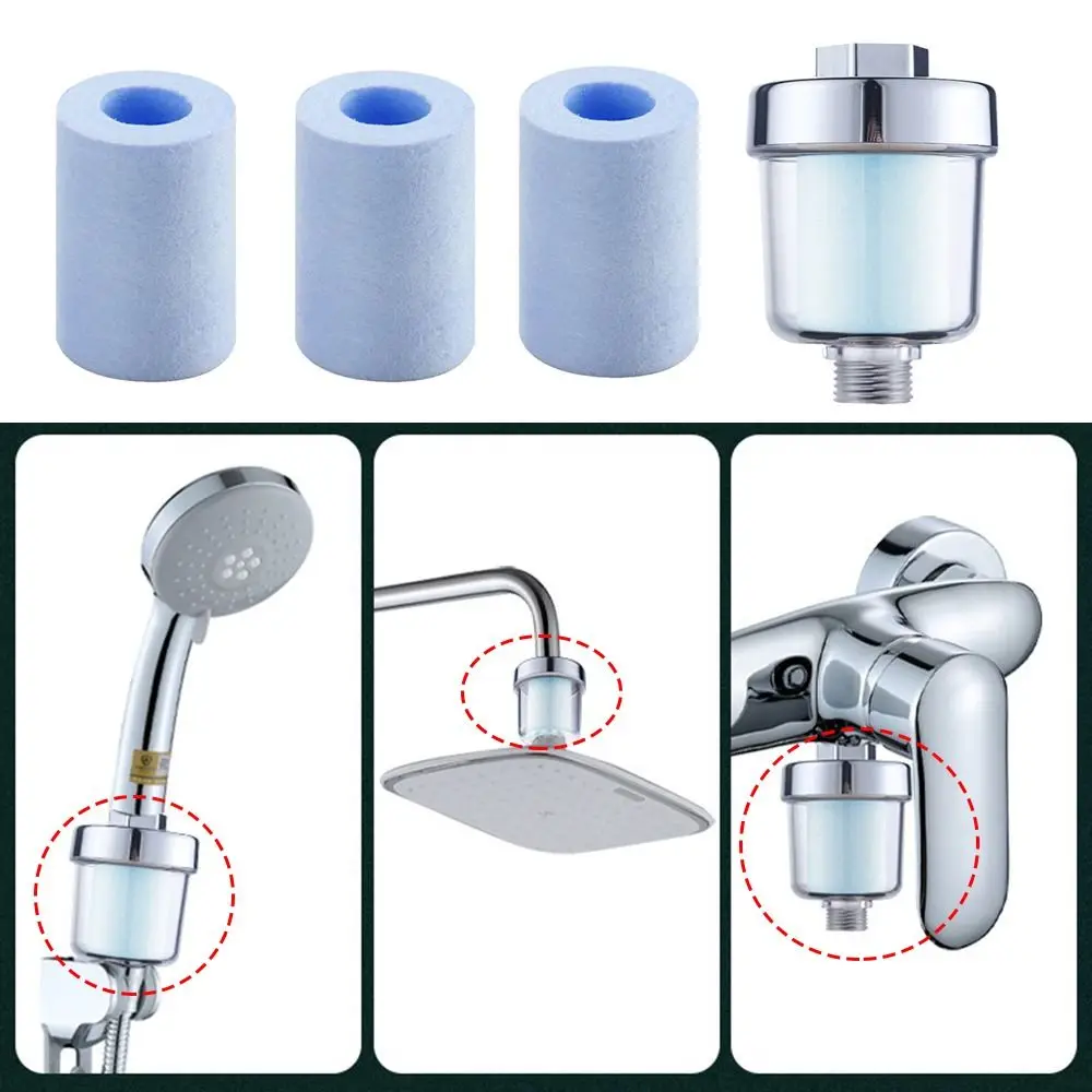 

Upgrade Water Quality Cotton Bathroom Refine Shower Filter Water Purifier Faucets Purification Chlorine Removal