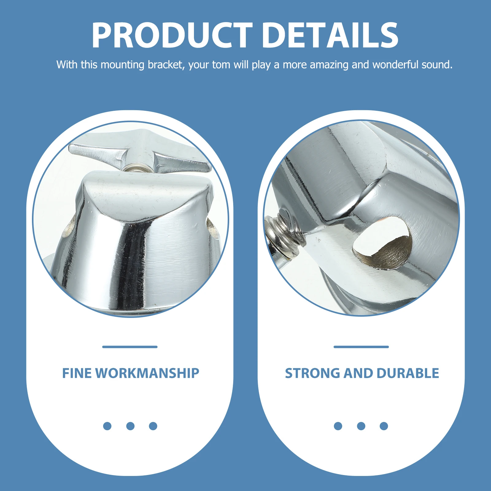 

Drum Saddle Regulator Floor Tom Bracket Holder Attachments Instrument Mounts Leg Stand Parts