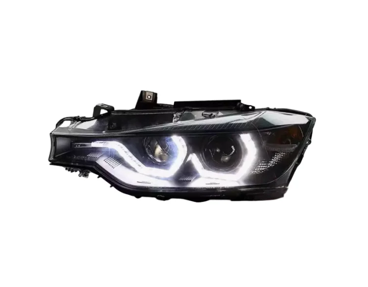 upgrade to new spoon style LED daytime running light headlamp headlight for BMW 3 series F30 F35 head lamp head light 2013-2015