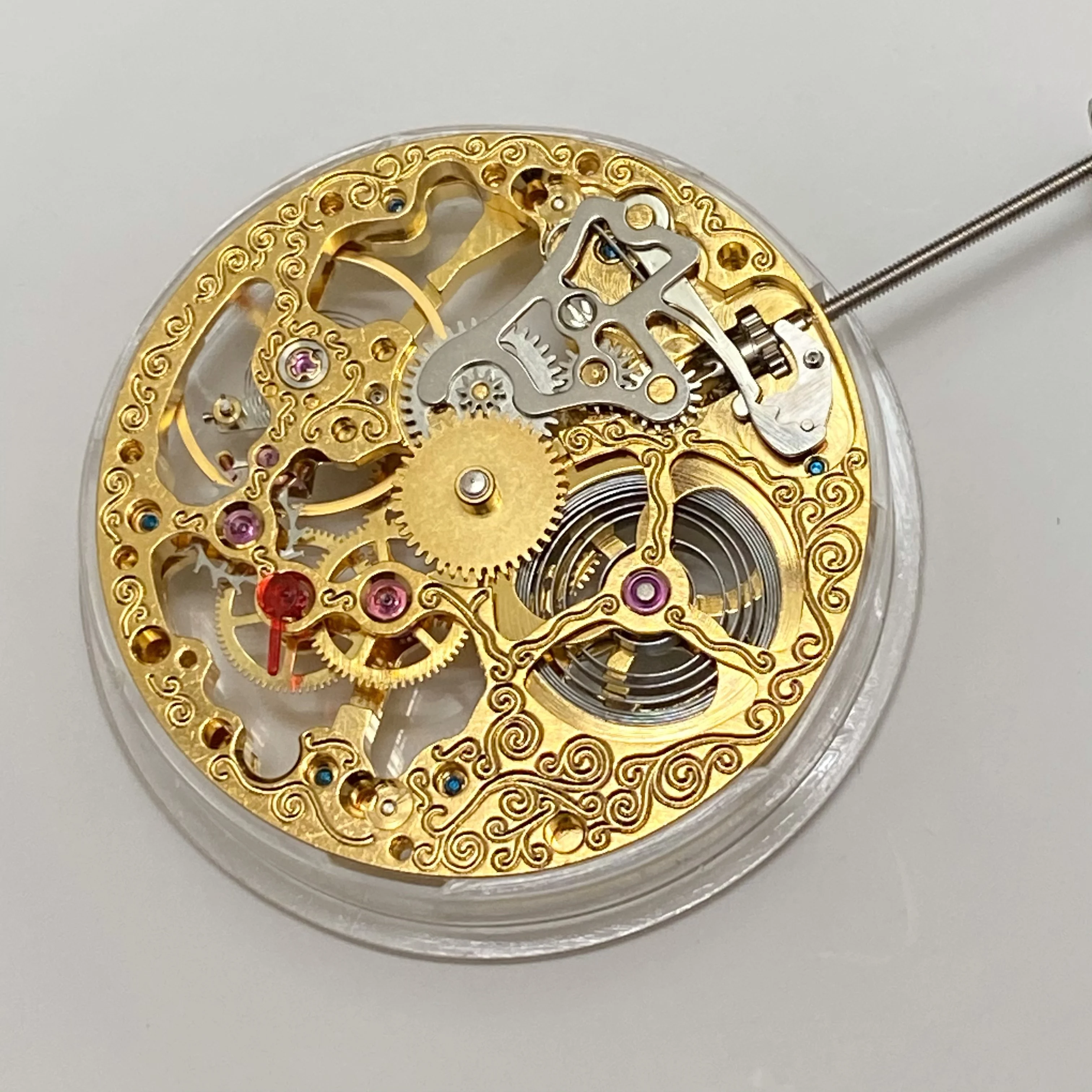 Watch accessories ST3600 movement, new domestic 6497 movement, hand-wound hollow mechanical movement engraving