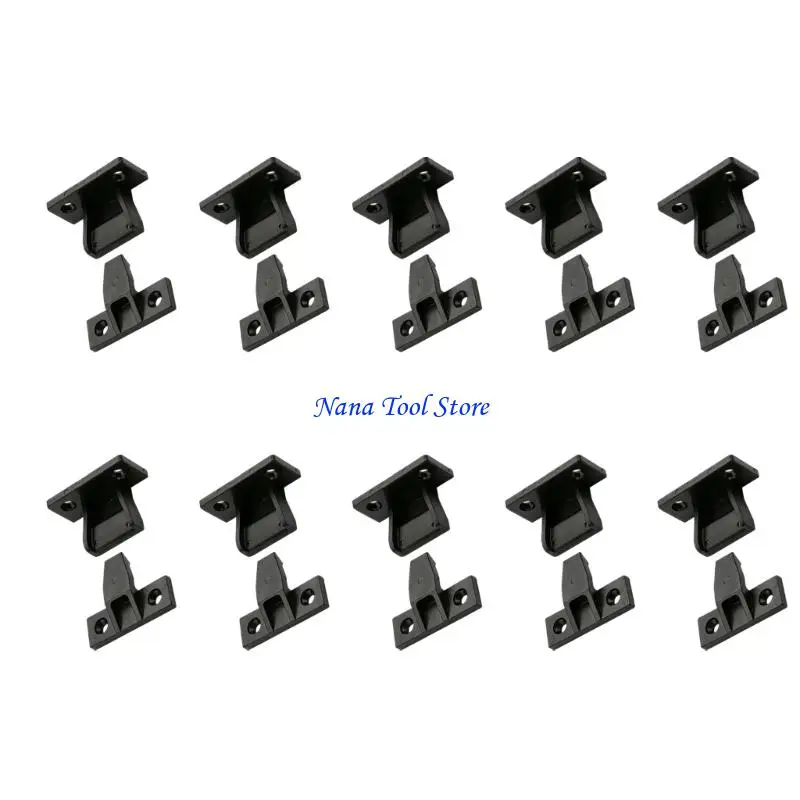 31GJ Rear Side Fastener Set Concealed Mount for Decorative Board and Trim Mounting
