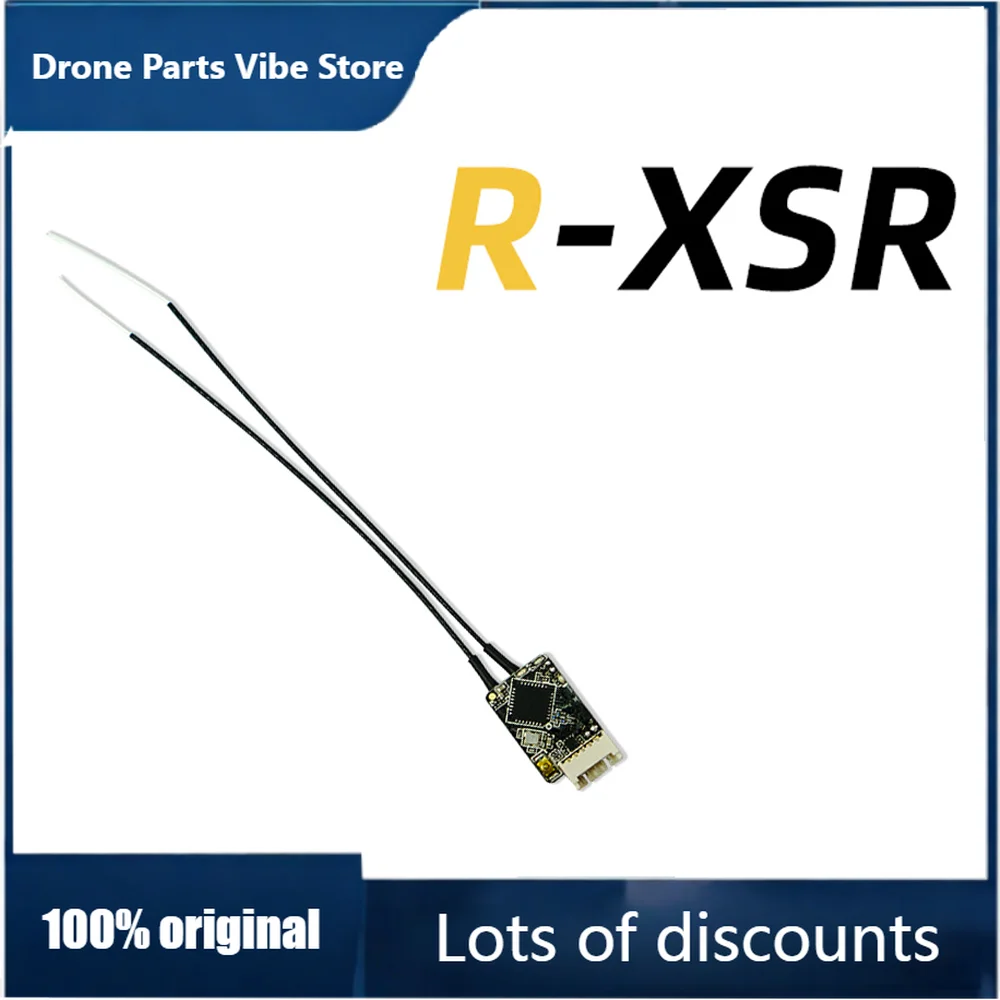 FyFrSky R-XSR Ultra Mini FPV Receiver,SBUS/CPPM,D16 16CH Redundancy Receiver,1.5g ,For RC Multirotor FPV Racing Drone