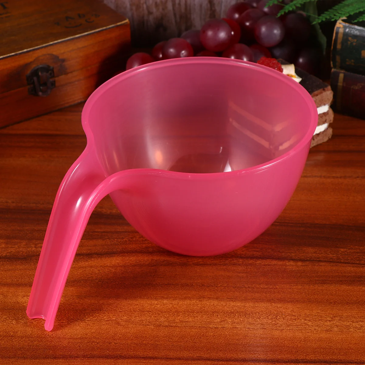 3 pezzi ciotole per miscelazione colori tubazioni ciotola di plastica semplice per snack salsa per insalata che serve microonde cottura conservazione degli alimenti leggera