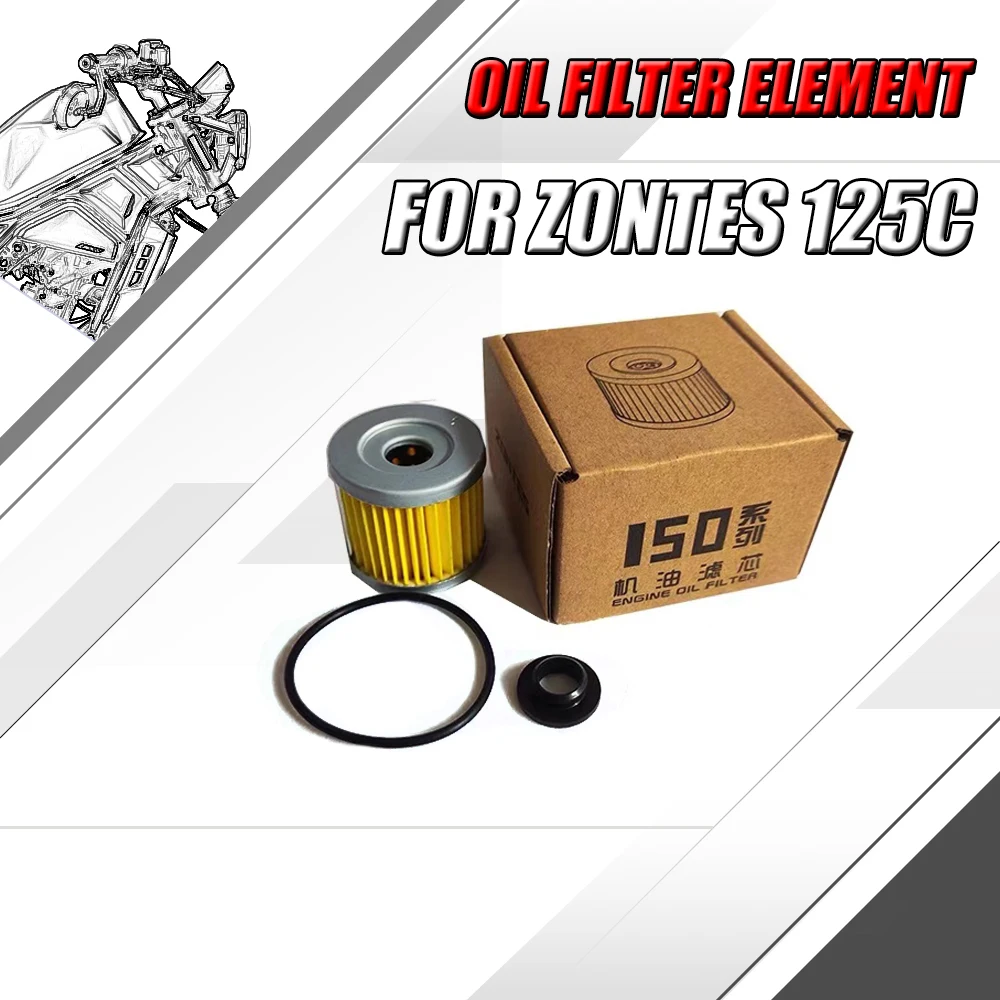 

For ZONTES 125C C125 125 C Motorcycle Air Filter Element Oil Filter Element Original Accessories