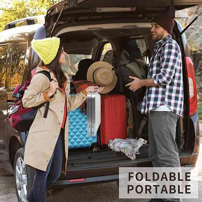 Hot Sale Lightweight Folding Camping Table Portable-Aluminum Foldable Picnic Table,Collapsible Dining Table For Indoor Outdoor