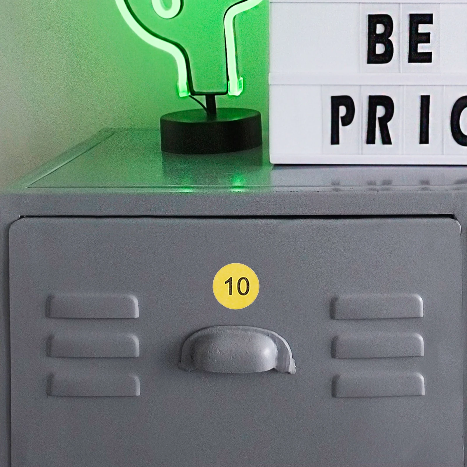 

Round Number Stickers Digital Labels for Classroom Classification Sign Decals 10 Sheets Adhesive Numbers Storage Door