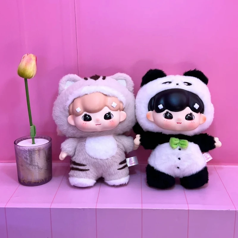 Baby Billie Blind Box Toys Pajama Party Animals Series Mystery Box Vinyl Plush Pendant Decor Kawaii Anime Figure Collection Gift