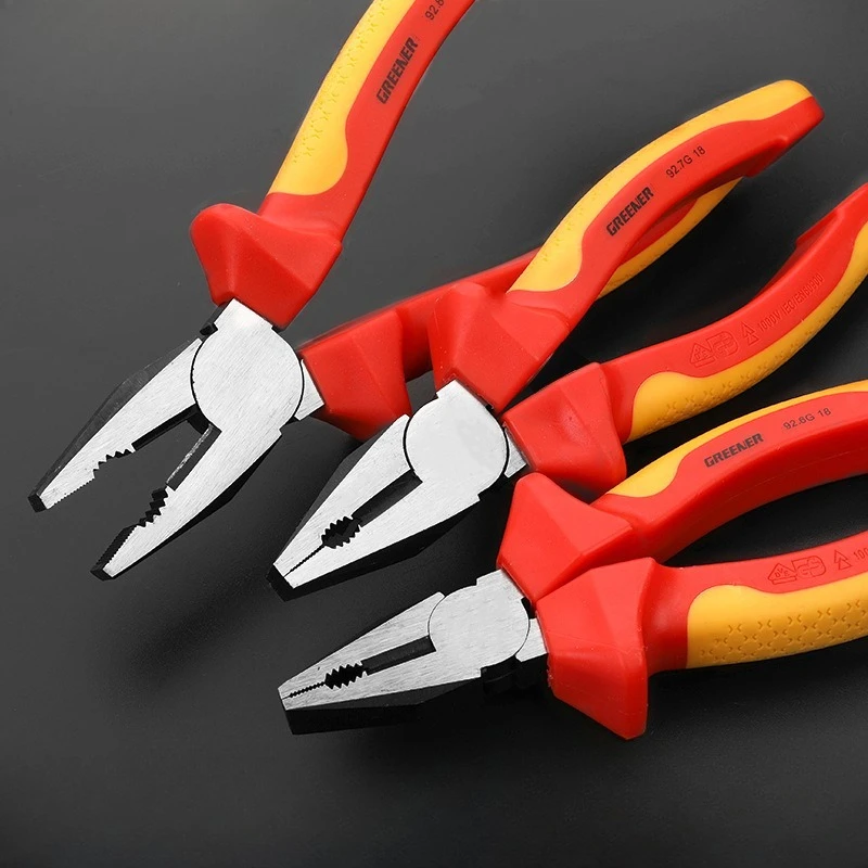 

Pliers Set VDE Insulated Set 1000V Insulated Electrician Tool Set