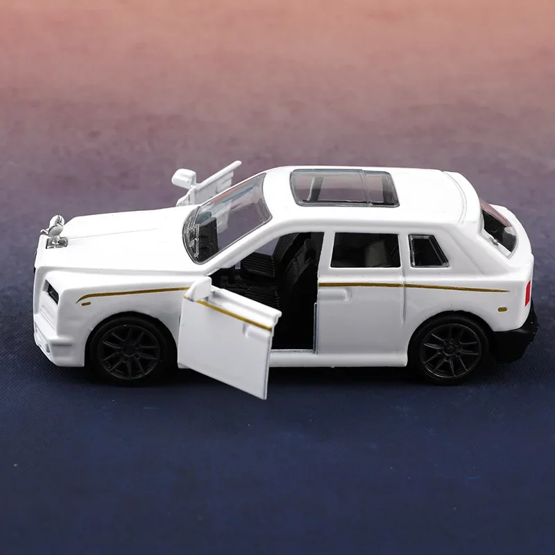 لعبة نموذج سيارة مصنوعة من خليط معدني للأولاد، سيارة سباق واقعية للأطفال، محاكاة سيارة سباق رياضية، ميزة التراجع