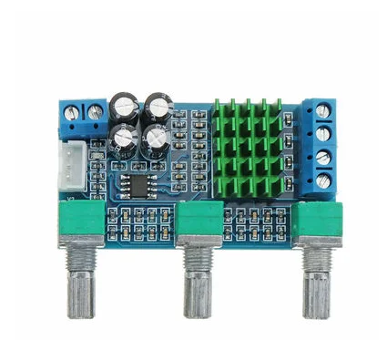 DC 12 В до 24 В 2X80W XH-M567 TPA3116D2 двухканальная плата цифрового усилителя с высокой и низкой настройкой, бортовой рабочий усилитель