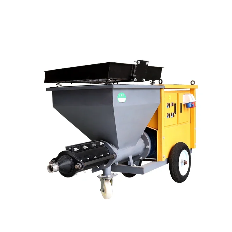 Concrete Wall Plastering Sprayer Mini Cement Mortar Spraying Machine for Sale