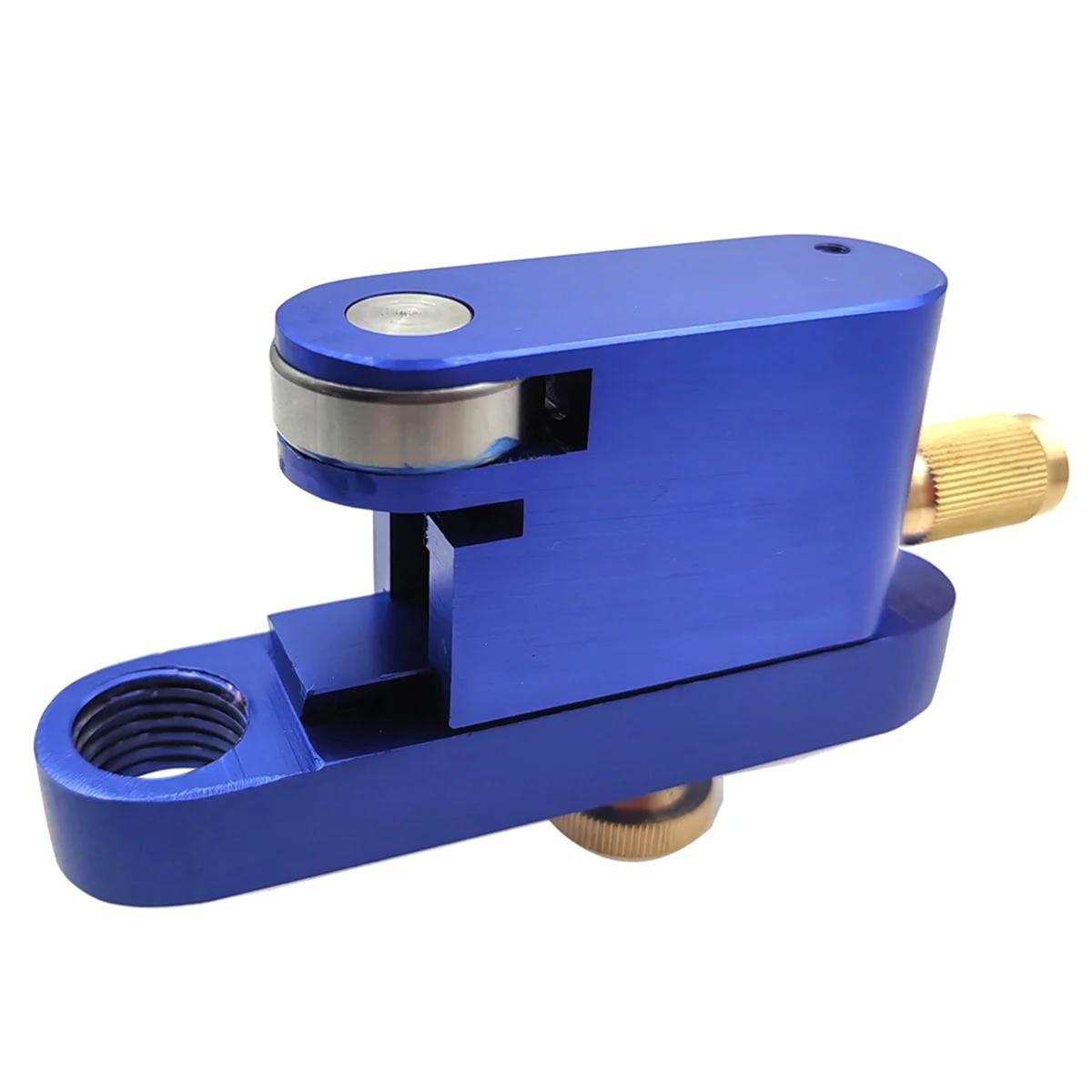 Violin Purfling Groover Jig Violin Edge Soundhole Router Guide Tool Violin Making Luthier Tool Blue